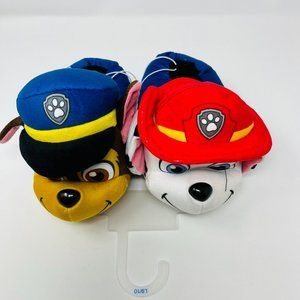 Paw Patrol New Marshall Chase 3D Plush Sizes LG 9/10 & SM 5/6 Toddler Slippers
